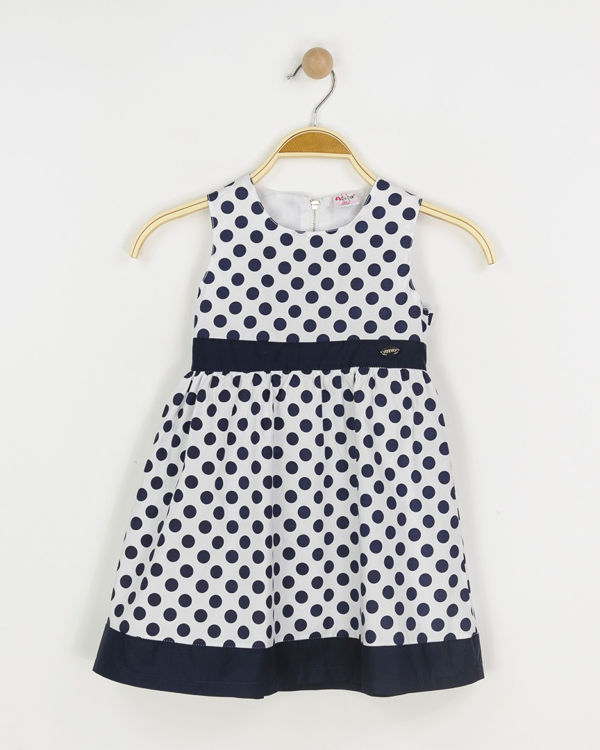 Picture of JH4269 GIRLS CASUAL/SMART SPOTTED DRESS